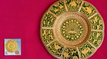 Stamps on handicrafts