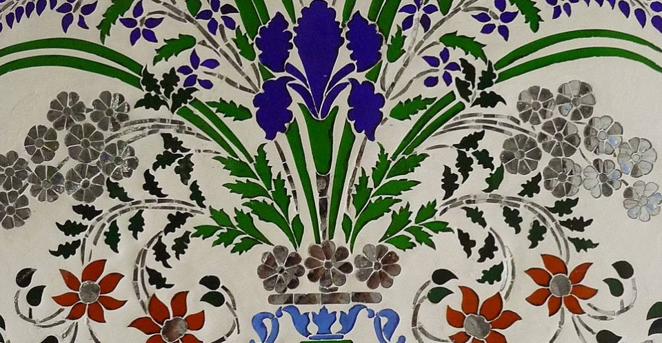 Mirror Glass Inlay Work Jaipur Rajasthan India Gaatha Studded Splendors