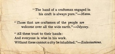 The Indian Craftsmen