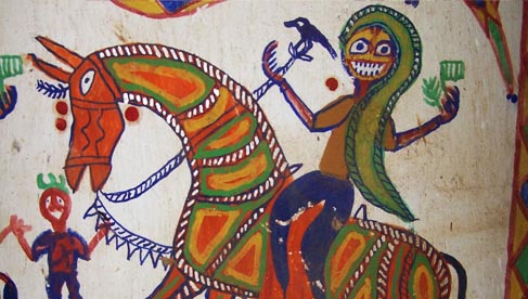 Pithora Paintings | Story of Indian crafts and craftsmen