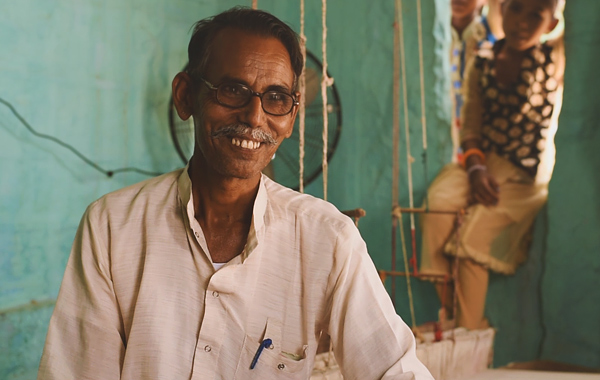 Isa Ram-Craftsmen Pattu Weaving