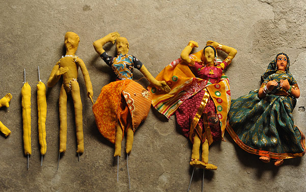Jhabua dolls making process