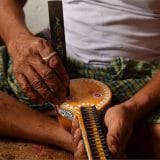 Art of bobli veena making