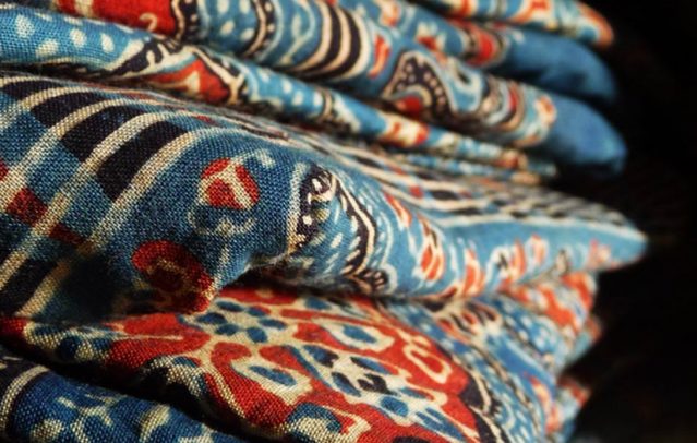 Traditional ajrak from kutch