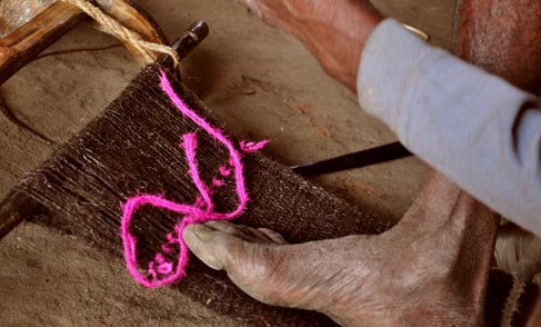 goat_wool_weaving