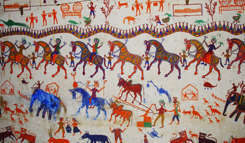 Pithora painting gujarat