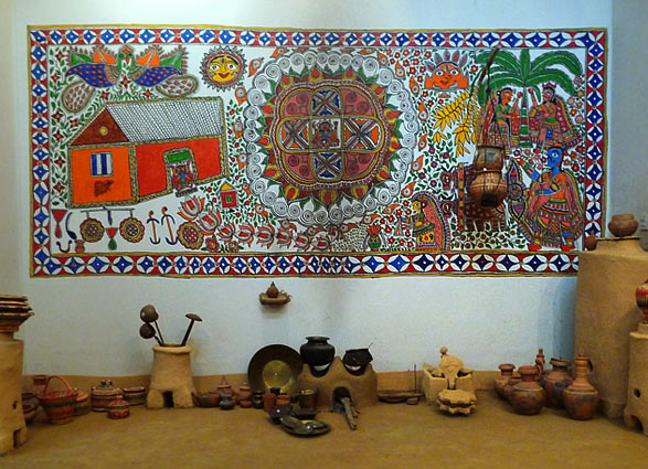 madhubani-on-wall