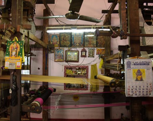 dindigul silk weaver tamil nadu