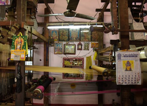 dindigul silk weaver tamil nadu