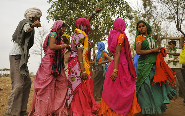 Bhil of jhabua dancing