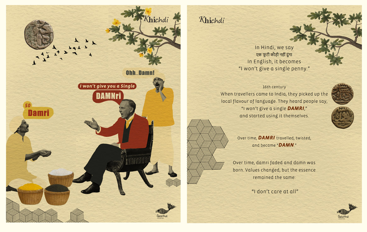 Indian etymology - I don't give a damn