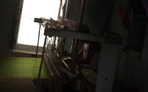 Banaras-weaving-loom