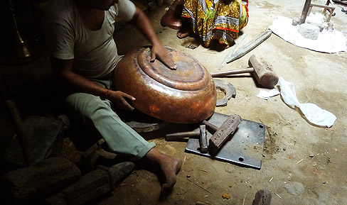 Brass Utensil making -Jaipur