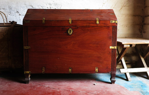 old-wooden-box-india