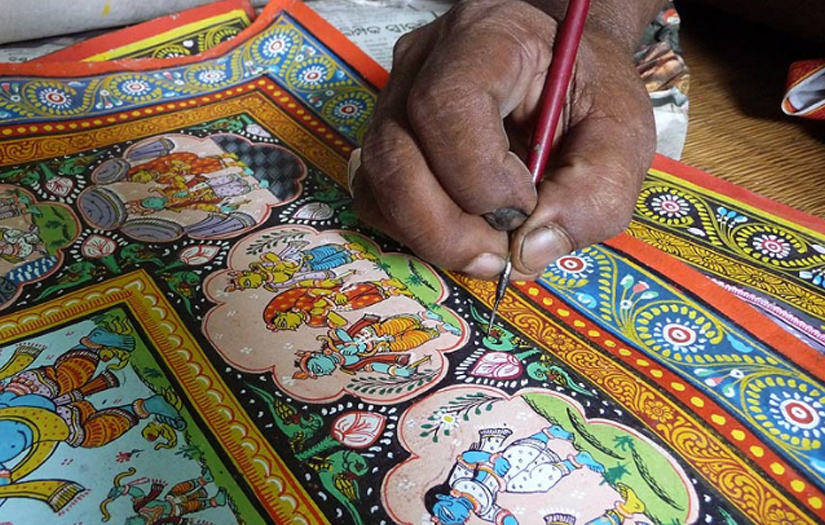 When The Gods Rest…Pattachitra