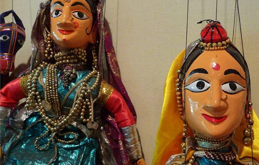 India Dolls Rajasthan Kathputli Puppets