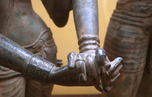 Old bronze casting Gods Tamilnadu