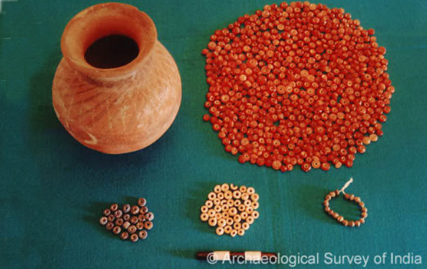 Lothal bead export history