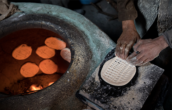 Srinagr Breads making process