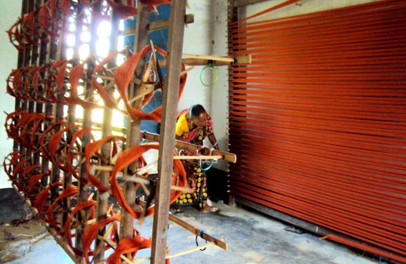 Process-bangal-weaving