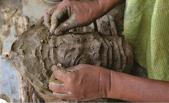 chau-mask-mould-making-process